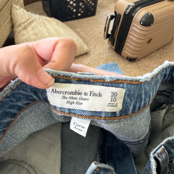 Abercrombie mom shorts curvy love size 30 or size 10 brand new with tags!!!! - Picture 4 of 5